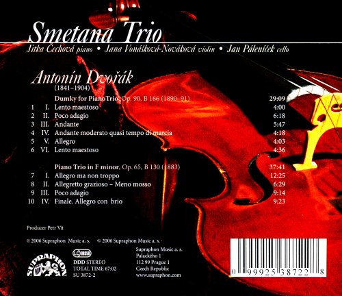 Smetana Trio - Dvořák: Piano Trios Nos. 3 & 4 "Dumky" (2006)