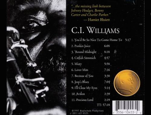 C.I. Williams - When Alto Was King (1997)