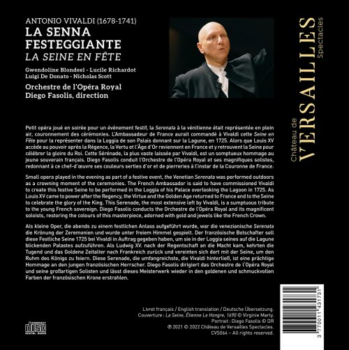 Diego Fasolis, Orchestre de l'Opéra Royal - Vivaldi: La Senna Festeggiante (2022) [Hi-Res]