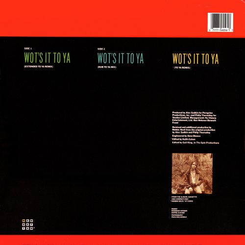 Robbie Nevil - Wot's It To Ya (US 12") (1987)