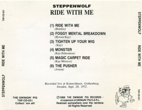 Steppenwolf - Ride With Me (1989)