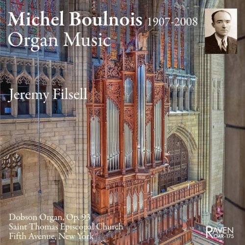 Jeremy Filsell - Michel Boulnois Organ Music (2022)