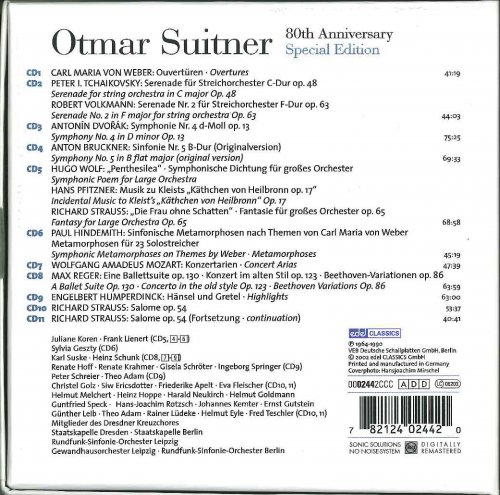 Otmar Suitner - 80th Anniversary (2002) [11CD Box Set]