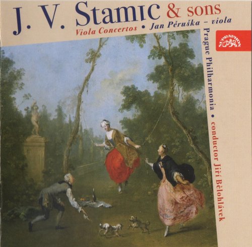 Jan Pěruška, Prague Philharmonia, Jiří Bělohlávek - J.V. Stamic & Sons: Viola Concertos (2007)