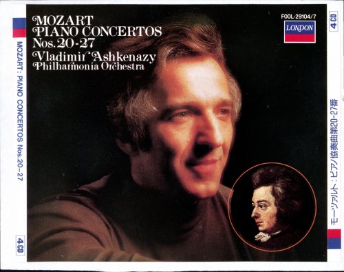 Vladimir Ashkenazy - Mozart: The Piano Concertos Nos.1-27 (1989) 12CD ...