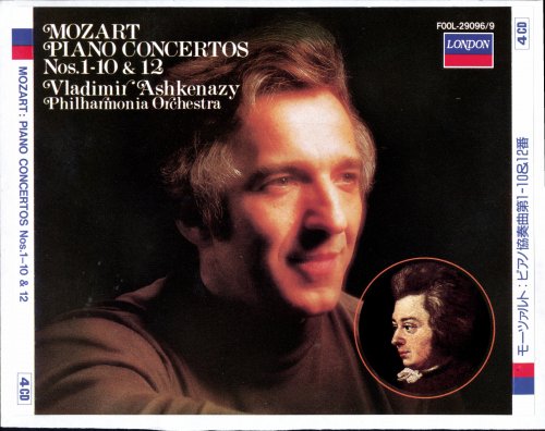 Vladimir Ashkenazy - Mozart: The Piano Concertos Nos.1-27 (1989) [12CD Box Set]