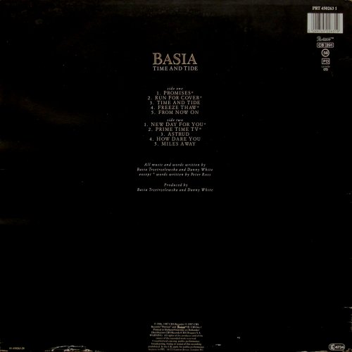 Basia - Time And Tide (1987) LP