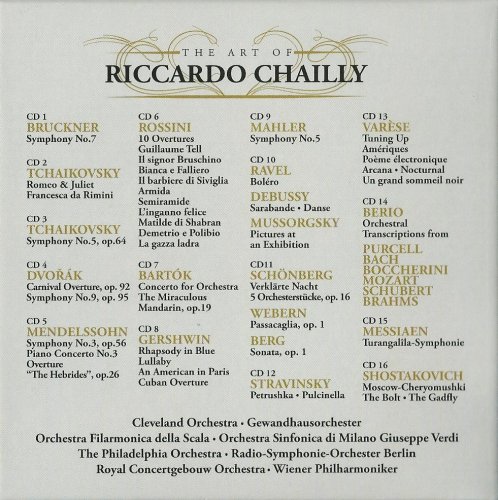 Riccardo Chailly - The Art Of Riccardo Chailly (2012) [16CD Box Set]