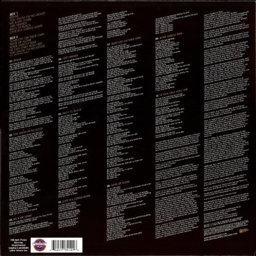 Amy Winehouse ‎- Back To Black (2006) LP