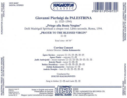 Corvina Consort, Zoltan Kalmanovits - Palestrina - Priego alla beata Vergine /  Boieldieu - Viens, Gentille Dame (2007)