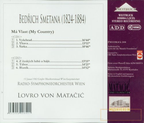 Lovro von Matacic - Smetana: Ma Vlast (1982) [2008]