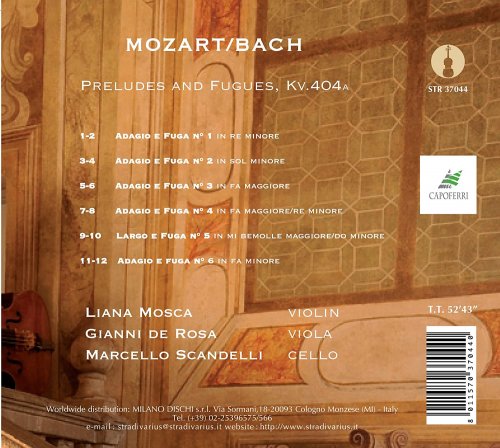Il Furibondo - Mozart & Bach: Peludes & Fugues, K. 404a (2016)