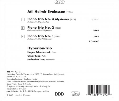 Hyperion Trio - Sveinsson: Piano Trios 1-3 (2010)