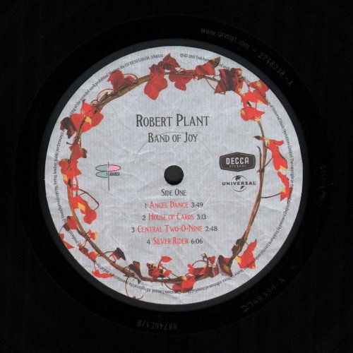 Robert Plant - Band Of Joy (2010) LP