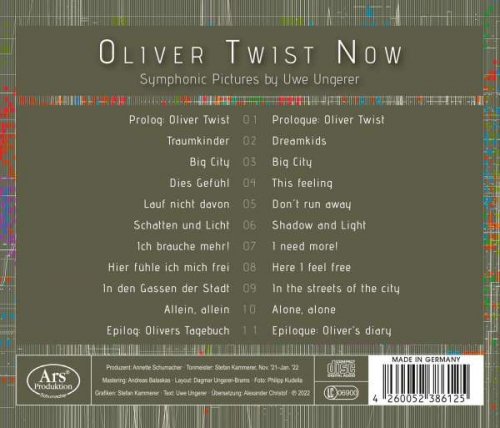 Virtuelles Orchester - Ungerer: Oliver Twist Now – Symphonic Pictures (2022)