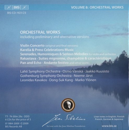 VA - The Sibelius Edition Vol. 08: Orchestral Works (2009) [6CD Box Set]