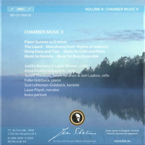 VA - The Sibelius Edition Vol. 09: Chamber Music II (2009) [5CD Box Set]