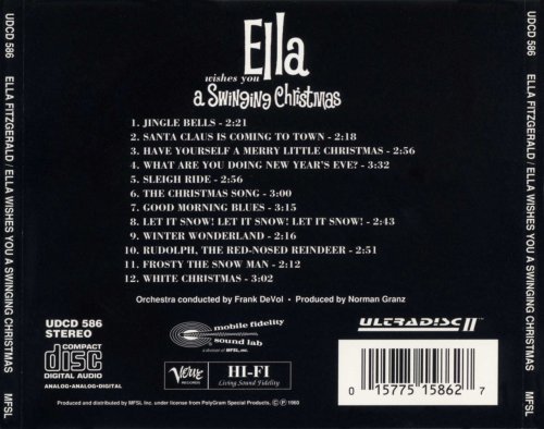 Ella Fitzgerald - Ella Wishes You a Swinging Christmas (1960) [1993]