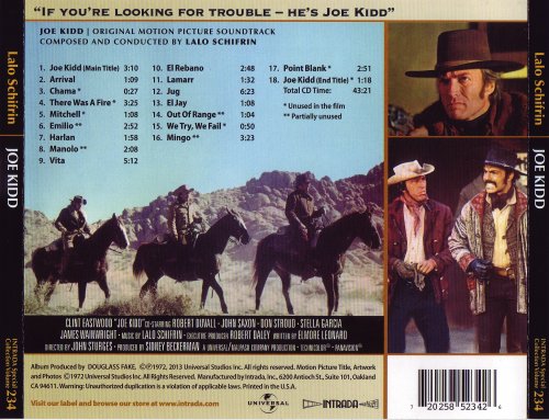 Lalo Schifrin - Joe Kidd (1972) [2013]