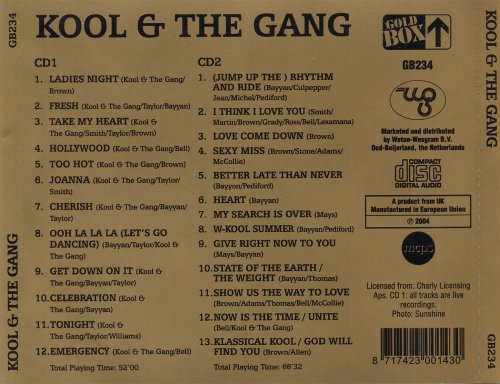 Kool & The Gang - Celebration [2CD] (2004)