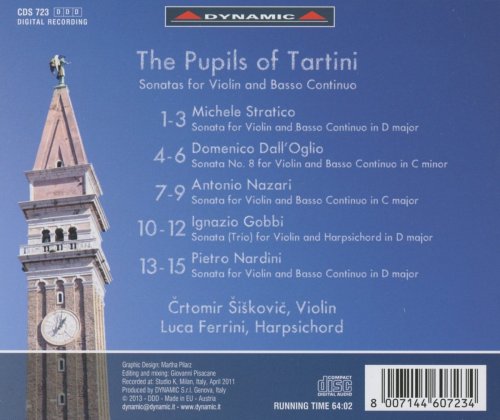 Črtomir Šiškovič, Luca Ferrini - The Pupils of Tartini (2013)