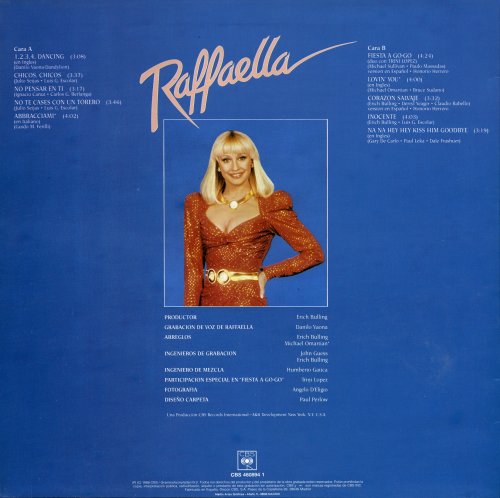 Raffaella Carrà - Raffaella (1988) LP