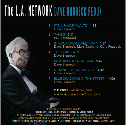 Josh Nelson, Alex Frank, Ryan Shaw - The L.A. Network, Dave Brubeck Redux (Remastered 2019) [DSD128]