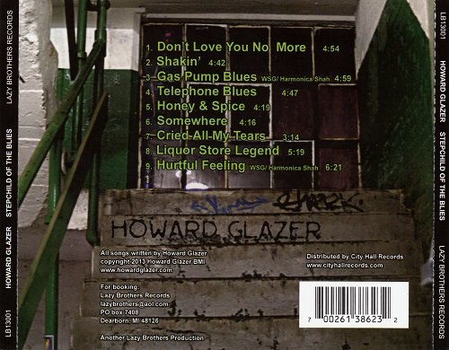 Howard Glazer - Stepchild Of The Blues (2013) CD Rip