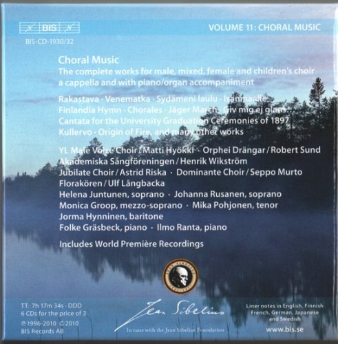 VA - The Sibelius Edition Vol. 11: Choral Music (2010) [6CD Box Set]