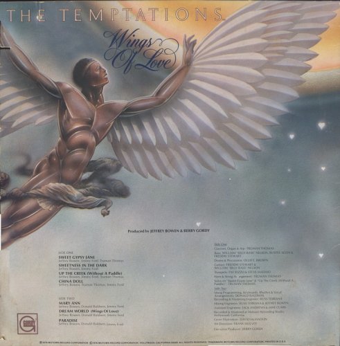 The Temptations - Wings Of Love (1976) LP