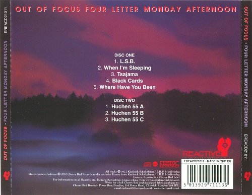 Out Of Focus - Four Letter Monday Afternoon (Reissue) (1972/2010)