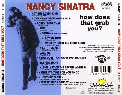 Nancy Sinatra - How Does That Grab You? (1995) CD-Rip