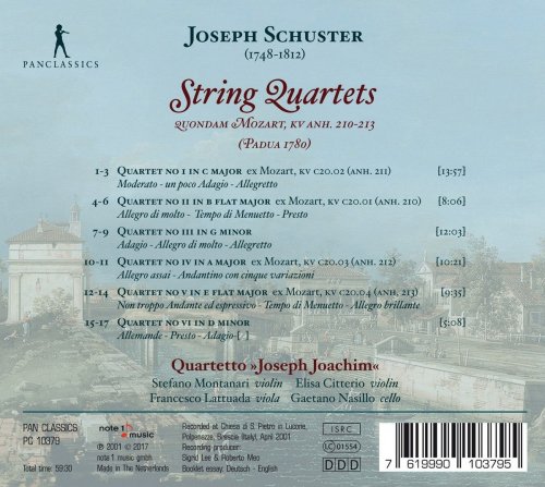 Joseph Joachim Quartet - Schuster: String Quartets Nos. 1-6 (2017)