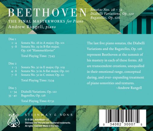 Andrew Rangell - Beethoven: The Final Masterworks for Piano (2012)