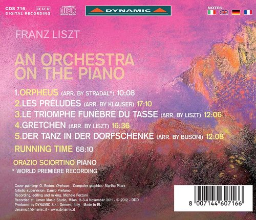 Orazio Sciortino - Liszt: An Orchestra on the Piano (2012)