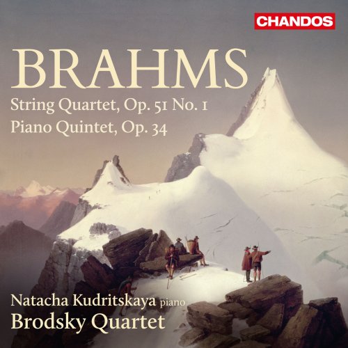 Natacha Kudritskaya, Brodsky Quartet - Brahms: String Quartet No. 1 & Piano Quintet (2016) [Hi-Res]