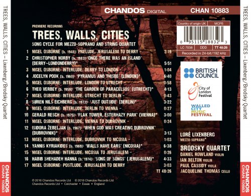 Lore Lixenberg & Brodsky Quartet - Trees, Walls, Cities (2016) [Hi-Res]