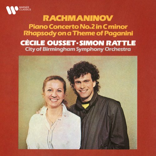 Cécile Ousset, City of Birmingham Symphony Orchestra, Sir Simon Rattle - Rachmaninov: Piano Concerto No. 2, Op. 18 & Rhapsody on a Theme of Paganini, Op. 43 (2022)