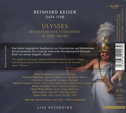 Antonius Adamske, Göttinger Barockochester - Reinhard Keiser: Ulysses (Musicalisches Schauspiel) (2022) [Hi-Res]