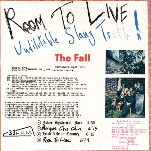 The Fall - Room To Live (Expanded Edition) (1982/2022)