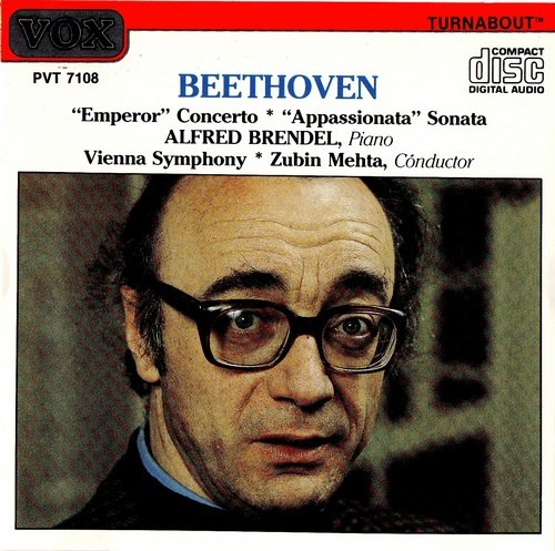 Alfred Brendel, Zubin Mehta - Beethoven: Piano Concerto № 5 & Piano Sonata № 23 (1986)
