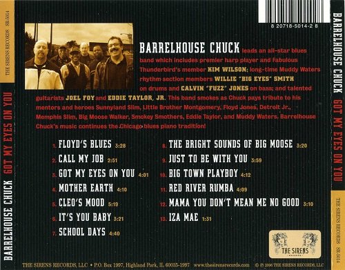 Barrelhouse Chuck And The All-Star Blues Band - Got My Eyes On You (2006)