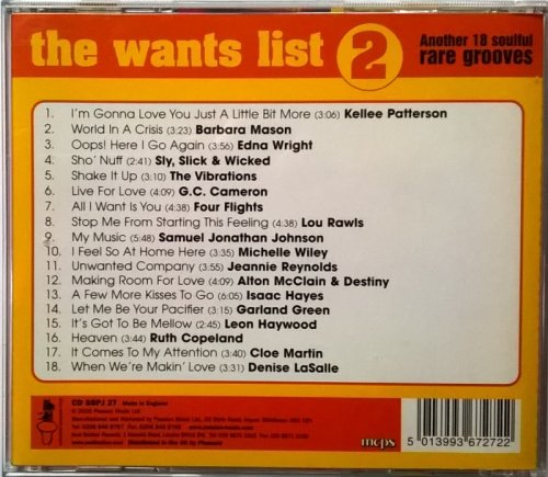 VA - The Wants List 2: Another 18 Soulful Rare Grooves (2005)