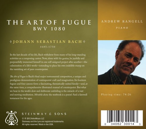 Andrew Rangell - Bach: The Art of Fugue (2012)