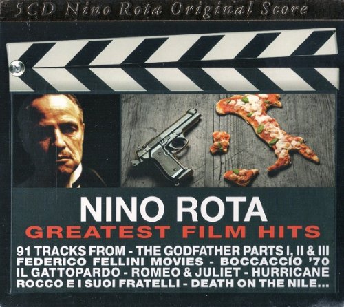 Nino Rota - Greatest Film Hits (2012) [5CD Box Set]