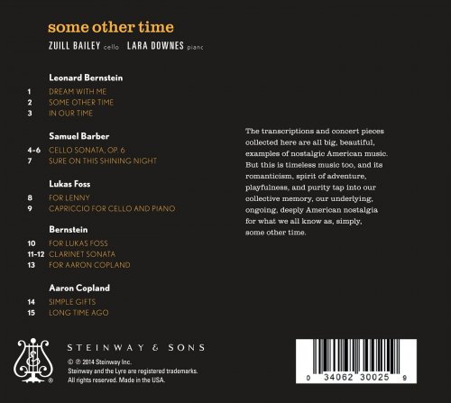 Zuill Bailey, Lara Downes - Some Other Time (2014)