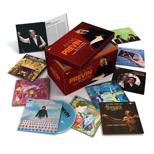 André Previn - The Warner Edition: Complete HMV & Teldec Recordings (2021) [96CD Box Set]