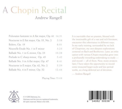 Andrew Rangell - Chopin: Piano Works (2014)