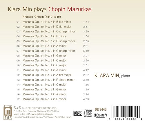 Klara Min - Klara Min Plays Chopin Mazurkas (2013)