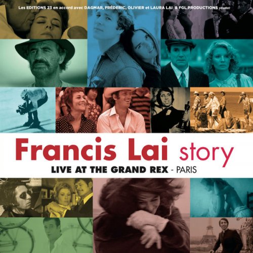 Francis Lai, Francis Lai Orchestra - Francis Lai Story (Live at the Grand Rex, Paris) (2022) [Hi-Res]